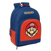 Nintendo SUPER MARIO BROS. Mamma Mia School Backpack, Adaptable To Trolley, 32x15x42 Cm, Ergonomic Padded Shoulder Straps And Back, Front Pocket, Double Zipper - Option 2 - View 2