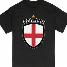 England Established 927 AD T-Shirt Saint George39s Day Souvenir - 黑色9 - 查看 1