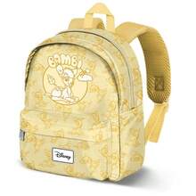 Safta Disney Bambi Preschool Backpack, Lightweight With Zippered Main Compartment And Front Pocket, 22x27x9 Cm, Back To School Backpack For Children, Yellow - Multicolor - View 1