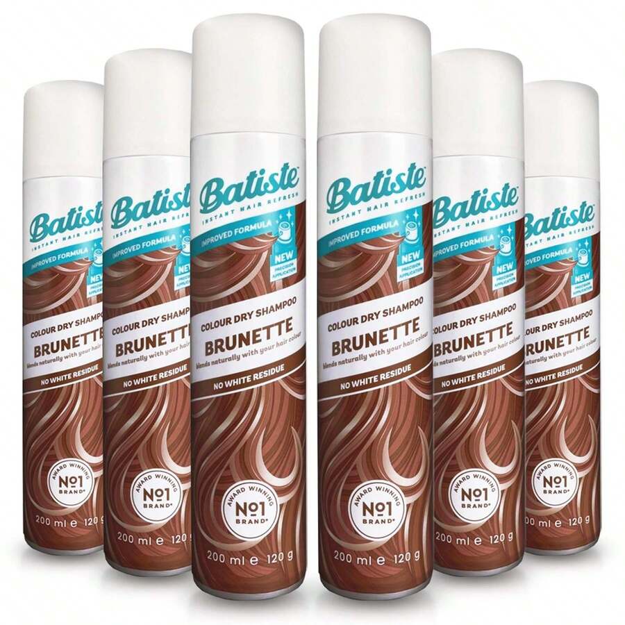 Batiste Brunette Dry Shampoo 200ml - Pack Of 6 - Spray - View 1