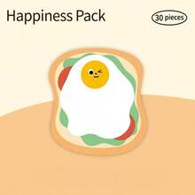 2入 Infeel.Me 黏貼便條紙 Happy Packing 系列，可愛 Ins 風格學生備忘錄可重複使用便利貼 - 彩色 - 查看 6