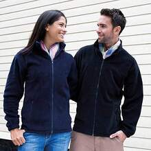 Result Mens Core Fashion Fit Outdoor Fleece Jacket - Navy Blue - View 2