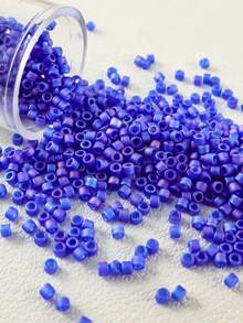 Japan DB 10g 11/0 Delica Beads, Frosted Color Glass Seed Bead, Multicolor DIY Beads For Jewelry Making - Frosted - View 81