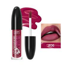 Ushas, Liquid Lip Gloss Matte Lipstick Misty Black Lip Honey Long Lasting Easy To Color Moisturizing Holiday Party Lipstick Valentine's Day Gifts - #6 - 查看 7