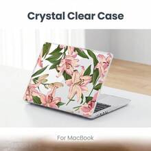 2 Pieces Clear Full Coverage Hard PC Protective Case Compatible For MacBook/Matebook, Crystal Transparent Anti-Scratch Anti-Bump Slim Laptop Shell Compatible With 13 Neo/13.3 Air/13.3 Pro/13.6Air/14.2 Pro/15Air/16.2Pro/D16/14 Ultra - View 2