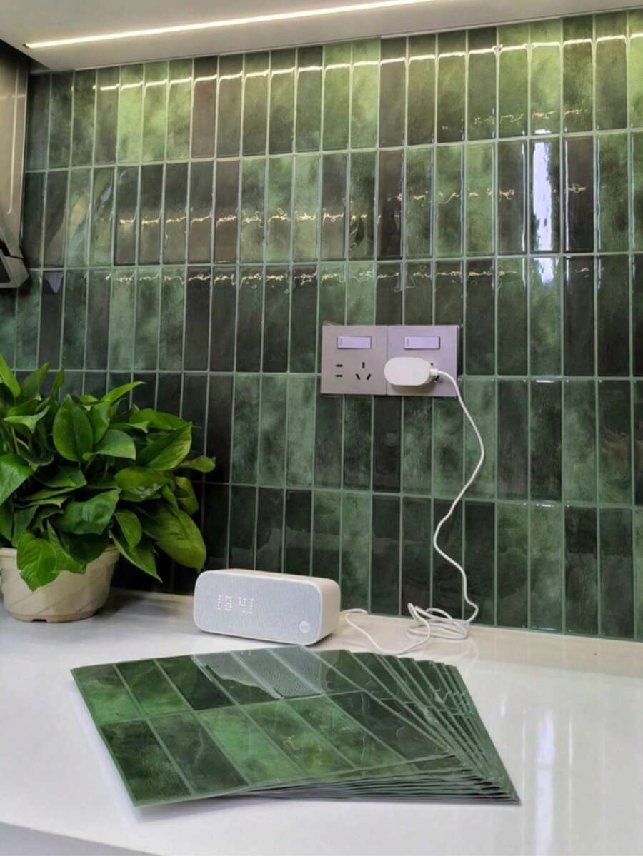 Decorative Indoor Surface Tiles, 1/10pcs Home Decor Supplies, Multi-Purpose Home Decoration Materials, Suitable For Indoor Space Renovation Projects