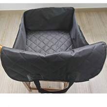 Lightweight Car Passenger Seat Cushion, Anti-Scratch & Anti-Tear For Pets (Cats And Dogs) - Black - View 4