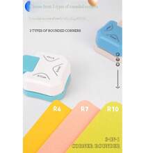 3-In-1 Multifunctional Corner Rounder, Effortless Punching And Corner Cutting, Suitable For Photos, Cards And Paper Crafts, Back To School Essential - Single Piece - View 6