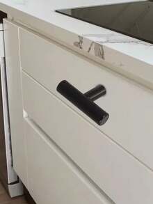 1/10PCS Single Hole T Cabinet Knobs, Furniture Handles Wardrobe Door Pull Room Cabinet Decor Handles T Bar Straight Kitchen Long Cabinet Closet Knob,Stainless Steel Brushed Nickel Kitchen Drawer Pulls For Cabinet, Drawer, Cupboard And Wardrobe - Multicolor - View 13