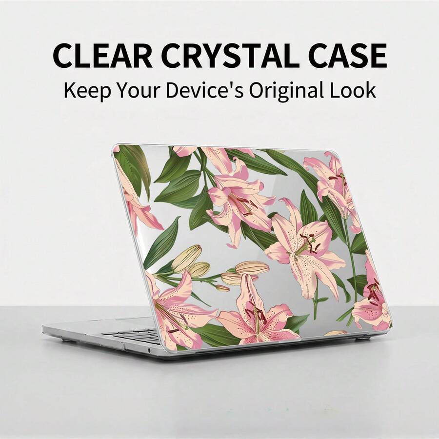 2 Pieces Clear Full Coverage Hard PC Protective Case Compatible For MacBook/Matebook, Crystal Transparent Anti-Scratch Anti-Bump Slim Laptop Shell Compatible With 13 Neo/13.3 Air/13.3 Pro/13.6Air/14.2 Pro/15Air/16.2Pro/D16/14 Ultra - View 1
