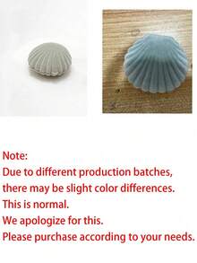 1pc Flocked Shell-Shaped Jewelry Box, Korean Style Flocked Earring Ring Storage Box, Large Capacity Portable Elegant Display Box, Mother's Day Wedding Birthday Party Daily Use, Gift For Female Friends - Multicolor - View 8