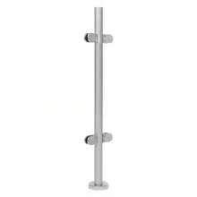 304 Stainless Steel Railing Post 90cm Center Post Glass Railing Post Silver Middle Post - Silver - View 5