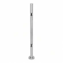 304 Stainless Steel Railing Post 90cm Center Post Glass Railing Post Silver Middle Post - Silver - View 6