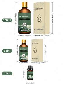 [Rosemary]100ml/30ml/10ml, Rosemary Essential Oil, Rosemary Fragrance Oil, Suitable For Diffusers, Humidifiers, Soap/Candle Making, General Use, Ideal Gift - Rosemary Essential Oil - View 7