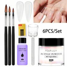 Acrylic Nail Powders & Liquids - Baby Pink - View 2