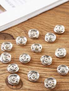 20pcs/Set Clothing Snap Buttons, Garment Buttons, Snap Fasteners - Set - View 4