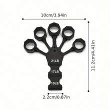 1pc/2pcs Vein Training Device, Finger Flexibility Training, Finger Strength & Tension Wrist Exerciser, Five-Finger Strength Reinforcement, Wrist Strength Training, Suitable For Daily Use, Suitable For Arm And Palm Muscle Training, Helps Improve Hand Movement Coordination - Multicolor - View 3