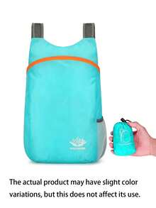 Sac à dos pliable imperméable, sac de voyage léger grande capacité, sac de sport portable, sac de rangement pour voyage, cyclisme, randonnée, camping et sports de plein air, accessoires de randonnée pour hommes et femmes, équipement essentiel de camping - Multicolore - Voir 10