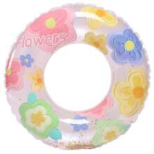 1 Stück aufblasbarer Schwimmring mit Pailletten, Blumen- und Fruchtmuster, Glitzer-Poolring für Erwachsene, Junggesellinnenabschied, Strand- und Wasserparty, Sommer-Schwimm-Lounge-Stuhl, Pool-Dekoration und Strandzubehör, ideales Geburtstagsgeschenk für Frauen - Gemischt - Übersicht 16