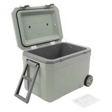 Wheelded Cooler Insulated Portable Cooler Ice Retention Cooler With Handle - Green - View 7