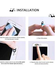 Bow-Knot Sliding Webcam Cover, Ultra-Thin Lens Cover, Compatible With Computer, Laptop, Phone, Tablet And Other Devices, Can Block Camera, Sliding Lens Cover, Easy To Open And Close, Protect Privacy, Suitable For Office Workers, Students, Teachers, Friends Gift, Colleagues Gift, Back To School Gift - Multicolor - View 8