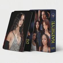 Set de 55 tarjetas fotográficas coleccionables impresas en HD, mercancía para fans de grupos de chicas para colección - Multicolor - Ver 9