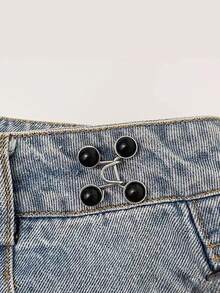 1pc Detachable Denim Jeans Waist Adjustment Buckle - Multicolor - View 4