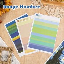 20 Sheets Adult Collage Scrapbook Oil Painting Themes For Stress Relief, 10 Patterns Multi-Style Impressionist Landscape & Character Art Prints, Decorative Decals For Scrapbooking, Junk Journal & Craft Supplies - Single Piece - View 8