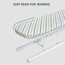 Portable Mini Ironing Board Rack For Clothes, Sleeves And Shirts - Small Size, Easy To Store And Carry - White - View 7