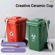 Coffee Cups & Mugs - Green - View 6