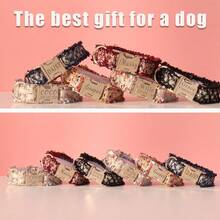 Personalized Pet Collar - Polyester Fiber Customizable Name & Phone Number Etc. - Pet Collar, Suitable For Small, Medium And Large Dogs, Best Gift For Dogs, Daily, Holiday, Best Gift For Friends And Family - Multicolor - View 4