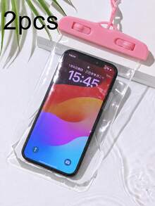 4/2/1入通用防水手機袋 防水手機殼 IPX8 防水手機包 游泳水下防水手機袋 沙灘手機防水袋 適用於智慧型手機 夏季沙灘防水袋 旅行必備 游泳必備 夏季必備 開學用品 學生用品 - 彩色 - 查看 18