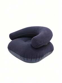 Portable Inflatable Outdoor Leisure Chair, Soft Comfortable U-Shaped Slouchy Sofa Chair, Breathable PVC, Foldable Inflatable Outdoor Leisure Lounge Chair Sofa, Suitable For Living Room, Balcony, Camping, Picnic, Outdoor Seating, Camping Chair - Inflatable Chair - View 15
