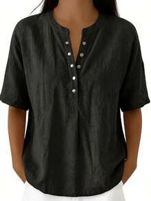 Women Blouses & Shirts - Black - View 1
