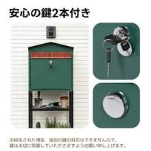 LYHO Mailboxes - TYPE A+グリーン - View 7