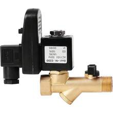 Automatic Timed Electronic Drain Valve G1/2 DN15 For Air Compressor Condensate Management AC110V - one-size - View 6