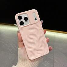 DECOPHONE Large Pores Meteorite Patterns Are Suitable For The New Apple 17 Series Fashionable And Simple Phone Cases, The 15plus Best-Selling Protection Case, And The 11-Style Mobile Phone Protection Cover. - Pink - View 3