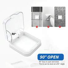 2pcs Waterproof 86 Type Socket Cover, Wall Outlet Cover, Self-Adhesive Switch Cover, Suitable For Bathroom, Kitchen, Bedroom And Outdoor Use - Multicolor - View 4