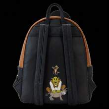 DreamWorks Animation & Donkey School Backpack, 3D Embossed Front Design, Main Compartment With Zipper, 25x31.25x10 Cm, Top Handle And Adjustable Shoulder Straps - Multicolor - View 5