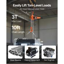 Lifting Tools & Accessories - 3 T, Elevación 3 M - View 2