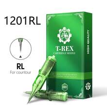 T-REX 紋身針盒 20入 一次性矽膠專業消毒圓墊 兼容針式紋身機手柄 - 綠色 - 查看 21