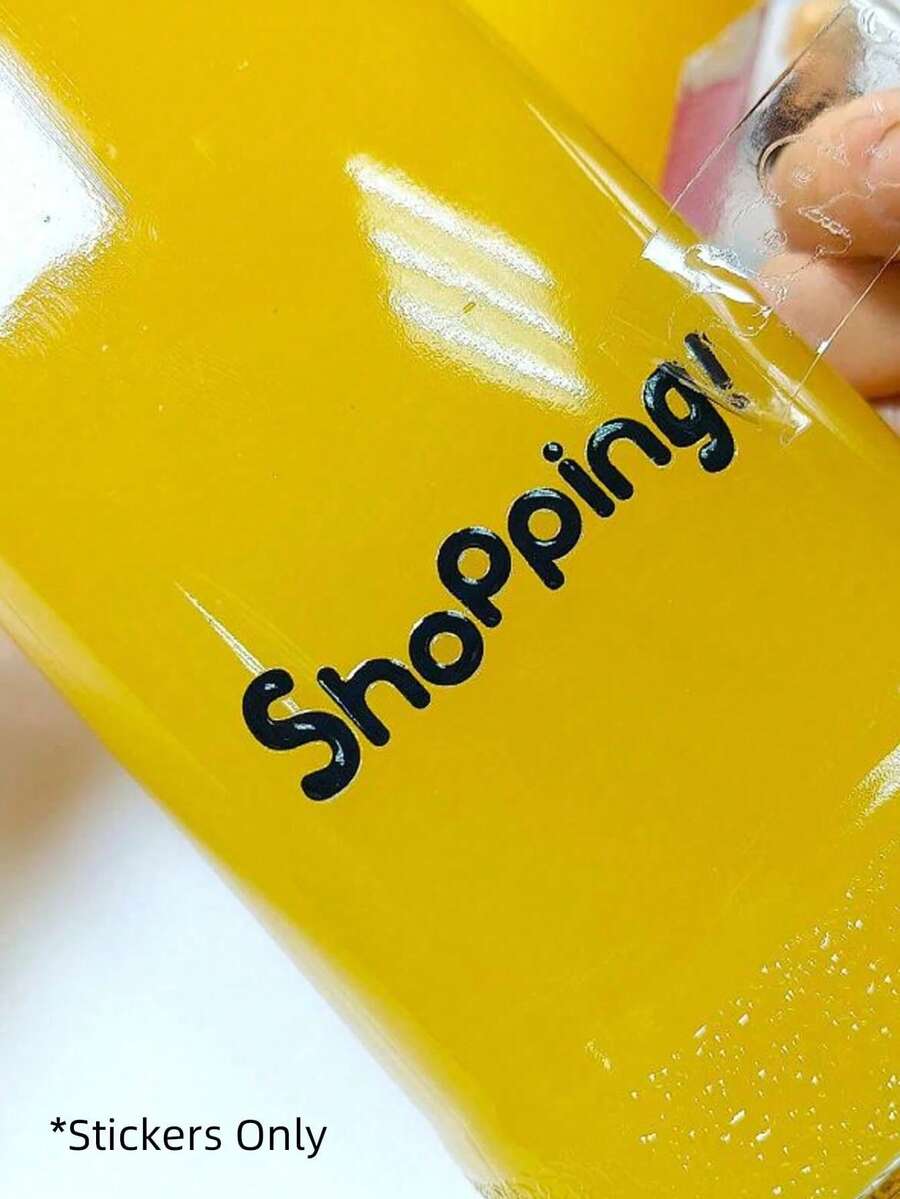 Customized Colorful Transfer Stickers UV Printing Personalized Transfer Stickers Customized Name Label Stickers Stickers Name Stickers Date Stickers DIY Gifts Handmade Handwritten Font Wedding Stickers Gift Stickers