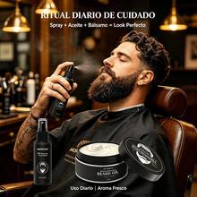 Beard & Mustache Care - Beard Cream + Beard Gel + Beard Spray + Beard Oil - View 3