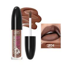 Ushas, Liquid Lip Gloss Matte Lipstick Misty Black Lip Honey Long Lasting Easy To Color Moisturizing Holiday Party Lipstick Valentine's Day Gifts - #04 - 查看 7