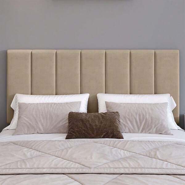 RPM Stores Cabeceira Painel Estofado Modular Decorativo Para Quarto Estilo Moderno Conforto - 8 MÓDULOS