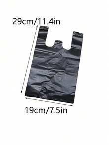 100/200/400pcs Disposable Mini Trash Bags, Small Plastic Garbage Bags, Leak-Proof Durable, Effective Odor Control, Suitable For Office, Car, Kitchen, Bathroom, Home, Living Room, Dormitory And More - A - View 10