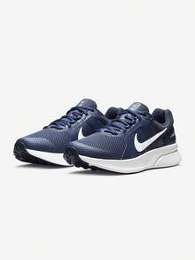 Nike男鞋運動鞋2026全新RUN SWIFT 2緩震輕盈透氣公路跑步鞋CU3517-400 - 藍色 - 查看 1