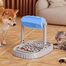Hepet 2-in-1 großes Haustier-Puzzle-Spielzeug & Leckerli-Spender-Ball Rollfutterautomat, Anti-Langeweile-Trainings-Hundenapf, Anti-Erstickungs-Langsamfutterautomat für kleine Katzen & Hunde. Hundezubehör Katzenzubehör Hundespielzeug Katzenspielzeug Welpen Spiel halten Fütterung glücklicher Hund - Verschiedenfarbig - Übersicht 6