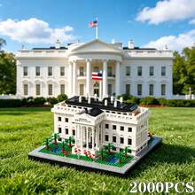 Multiple World Landmark Building Model Assembly Building Block Toy Sets, Sydney Opera House, Dubai Skyline, Leaning Tower Of Pisa Miniature Building Blocks Fun Assembly Display, Suitable For Desktop Decoration/Gifts 1400pcs/5896pcs/3265pcs/5000pcs/2000pcs - Multicolor - View 16