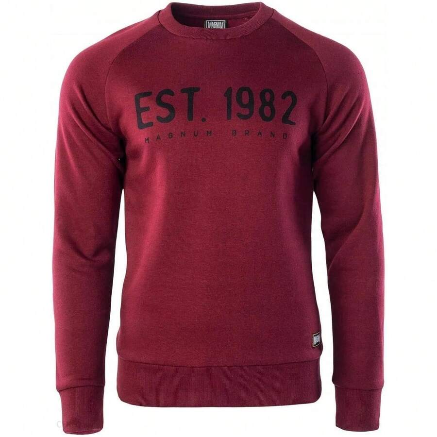 Magnum Mens Benelli Sweatshirt - Pomegranate/Black - View 1